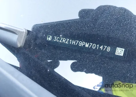 2023 Honda Hr-V 2Wd Ex-L z USA, uszkodzony, nr VIN 3CZRZ1H79PM701478